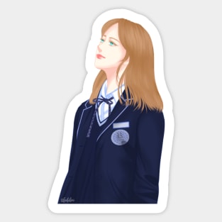 Girl Sticker